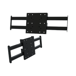 Add-on Side Arms for Triple Monitor Stand 22-33"