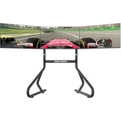 TRAK RACER Triple 3 Monitor Floor Mounting Gaming Event Stand - Holds 34"-45" LED LCD TV Monitors TM-B5-37-KIT