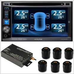 TPMS Tire Pressure Monitor System 6 External Cap 22 Sensors for DVD Video Car Set