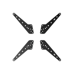 TRAK RACER Monitor Stand Bracket for larger VESA mount monitors and TVs TR-80B