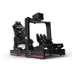 TRAK RACER TR120 Aluminium Racing Cockpit with Universal Wheel Deck Plate TR120-NS-WM