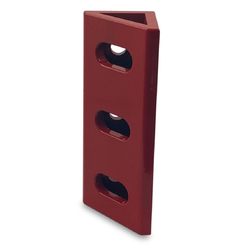 TRAK RACER TR8020 Spare Corner Bracket - 120 x 40mm - Red TR80-120B-RED