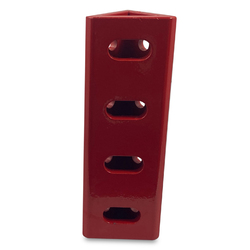 TRACK RACER SPARE BRACKET - 40 X 80 MM - RED-GLOSS TR80-160B-RED-GLOSS