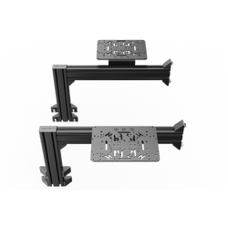 TRAK RACER Flight Sim Control Mounts with 2 Side Supports for all Aluminum Cockpits | TR80-2SMEX-FS