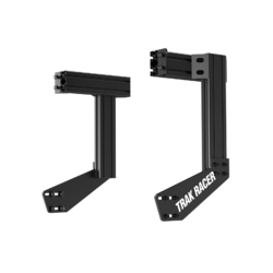 Trak Racer TR8020 Aluminium / Carbon Steel Integrated Monitor Mounts - Black TR80-TMKIT3-BLK