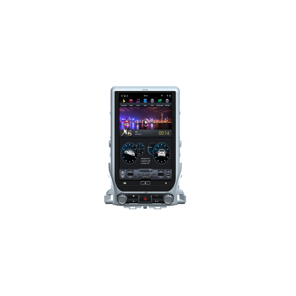 Android 16 Inch For Toyota Landcruiser URJ202R SERIES 2016+ GPS Car Player Navigation System Bluetooth Maps Street Nav Radio Stereo DVD | A ANDT-L04