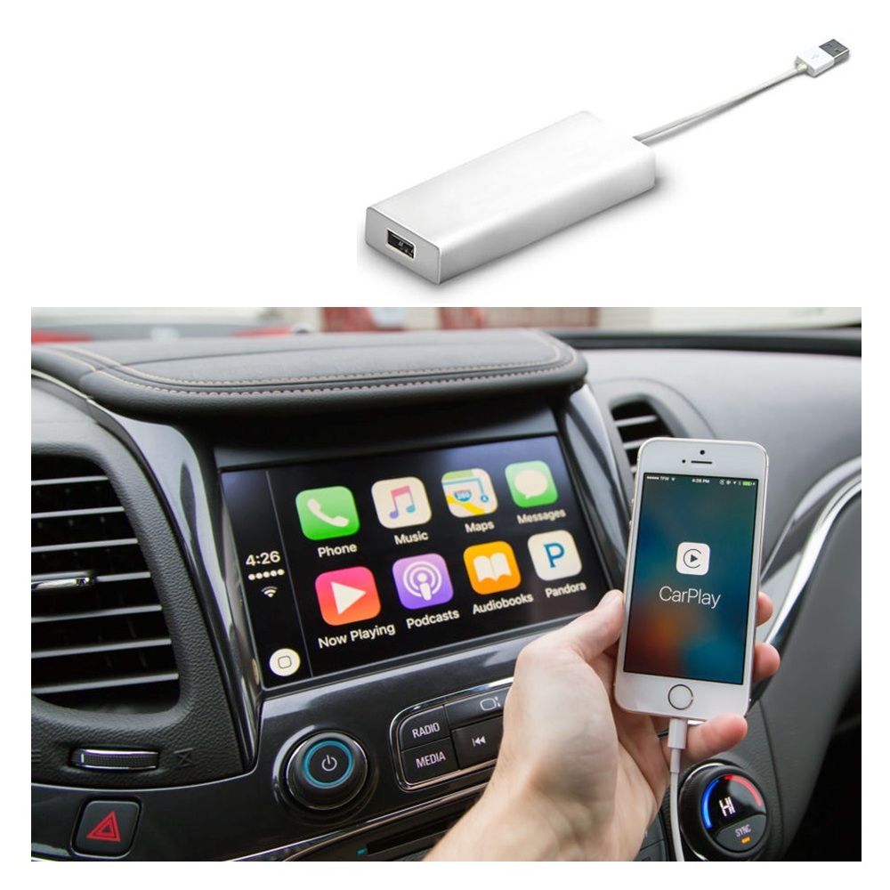 Display Device USB Dongle Cable For Apple IOS iPhone Carplay Android Car Auto Navigation Player 12V Car play