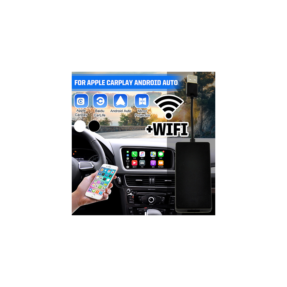 Wireless Carplay For Apple IOS iPhone Android Auto Navigation Player 12V CP-02