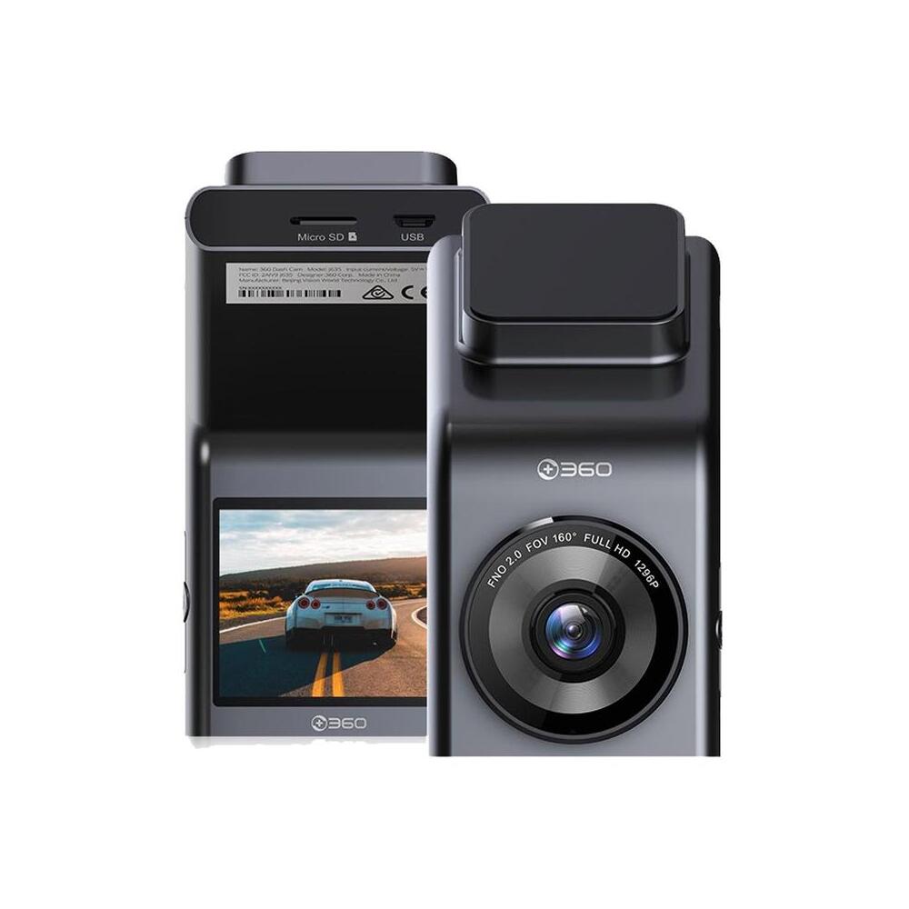 DVR Dash Cam With Rearview Camera Dual Lens Video Recorder 160° 1296 HD GPS ready DVR-X4