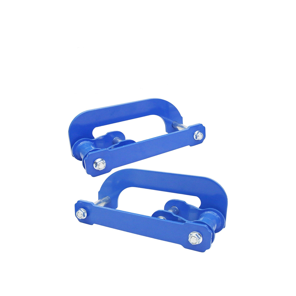 Rear Leaf Steel Spring Extended G-Shackles 2-3/4 inch Fit Suspension for Toyota Hilux 2015+ Onwards HR-R-S2