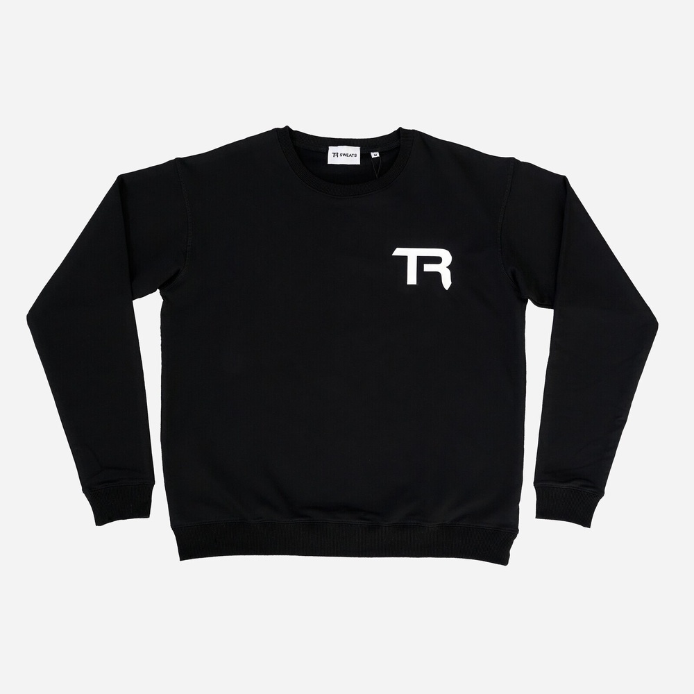 TRAK RACER TR Monogrammed Cotton Sweat shirt Large Size JP03