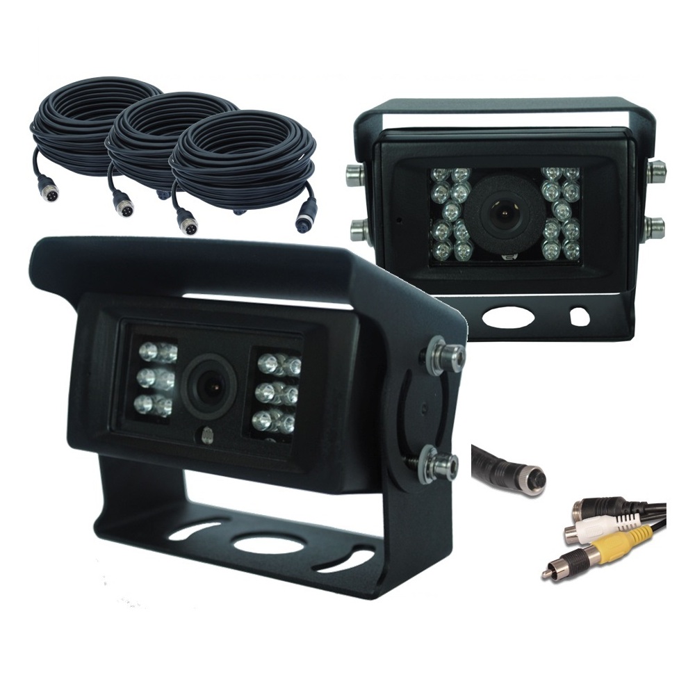  Premium CMOS 2 Camera Reverse Horse Float Camera Kit Heavy Duty Night Vision Horse Float 