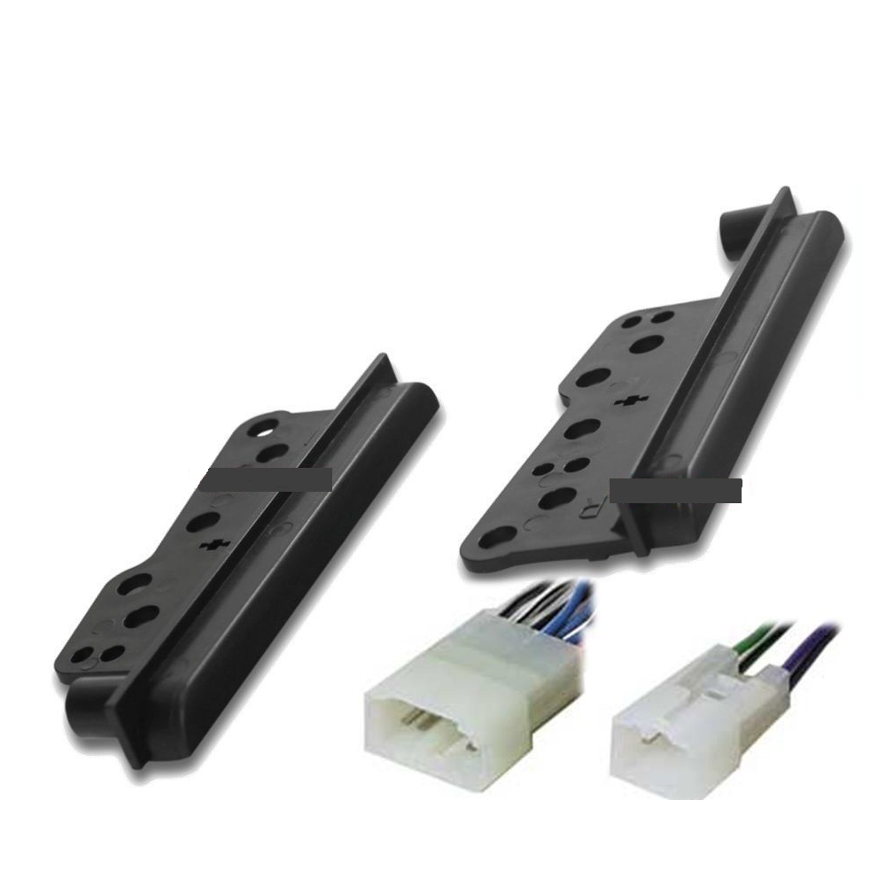 For Toyota Cars Full Kit Fascia Side Trims Stereo Fitting Harness Wiring Mount Fascia KIT-T01