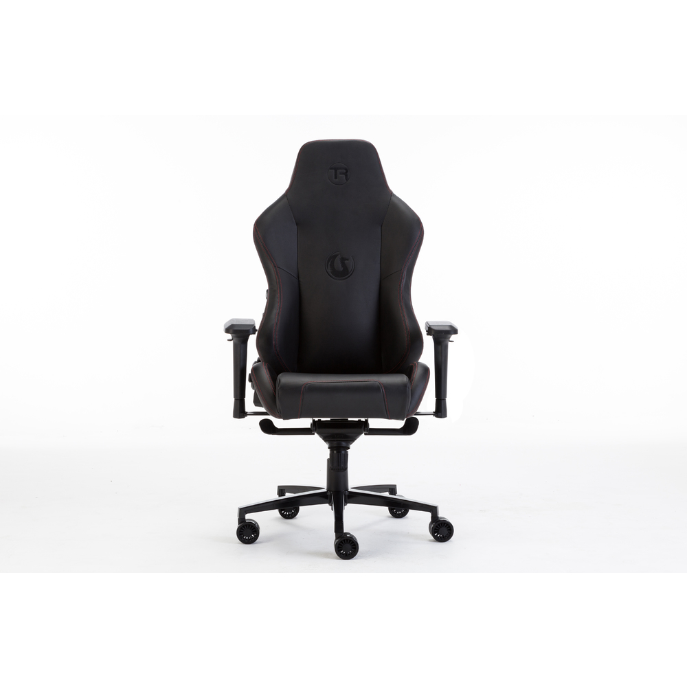 TRAK RACER KNIGHT Gaming Chair - Office Computer Racing PU Leather Executive Black Race KNIGHT-B