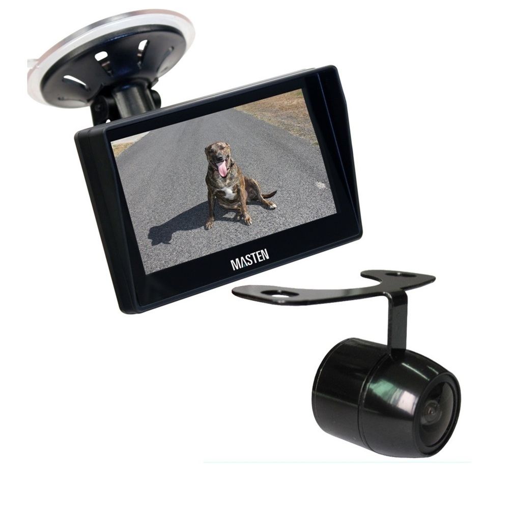 5" Monitor & Rear View Universal CCD Reverse Camera HD Colour Night Vision RC-07-M