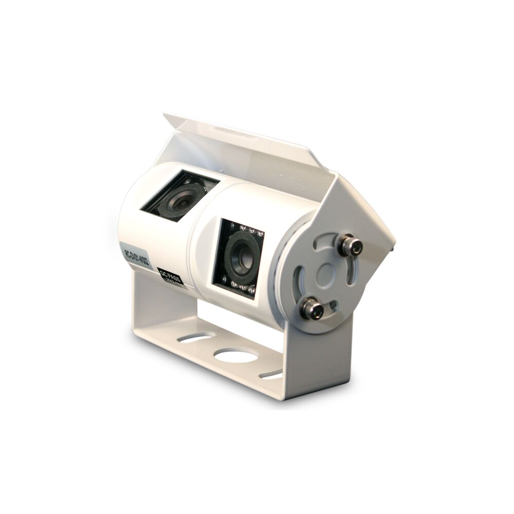 Truck Van Dual Reversing Sony CCD Camera HD Rear View IR Caravan White LED 700 TV Lines of Resolution RC-DV02-W