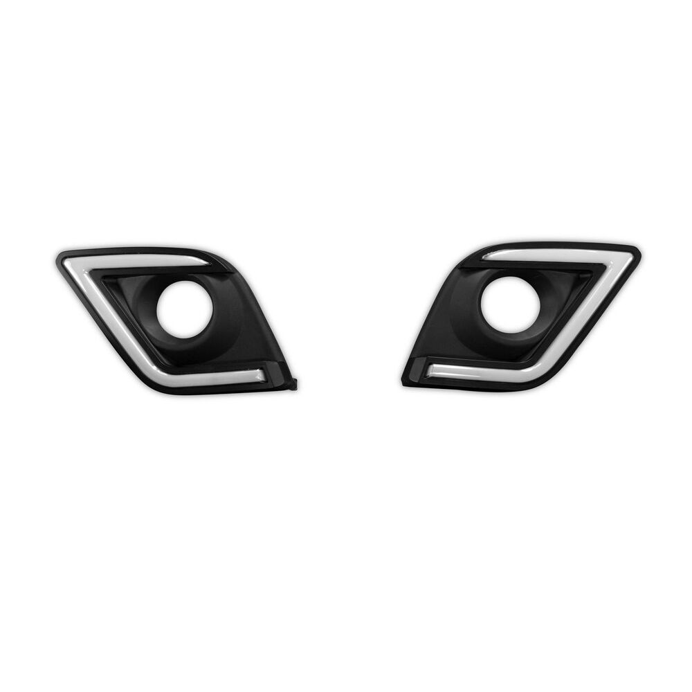 For Toyota Hilux 2015+ Onwards LED Daytime Running Light DRL Fog Light Lamp Cover REVO-D-L