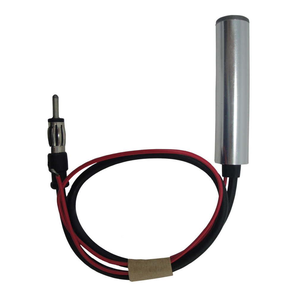12V Radio Signal Amp Amplifier Booster Strengthen Aerial Splitter AM FM Car Antenna High Din Plug Sc-B02
