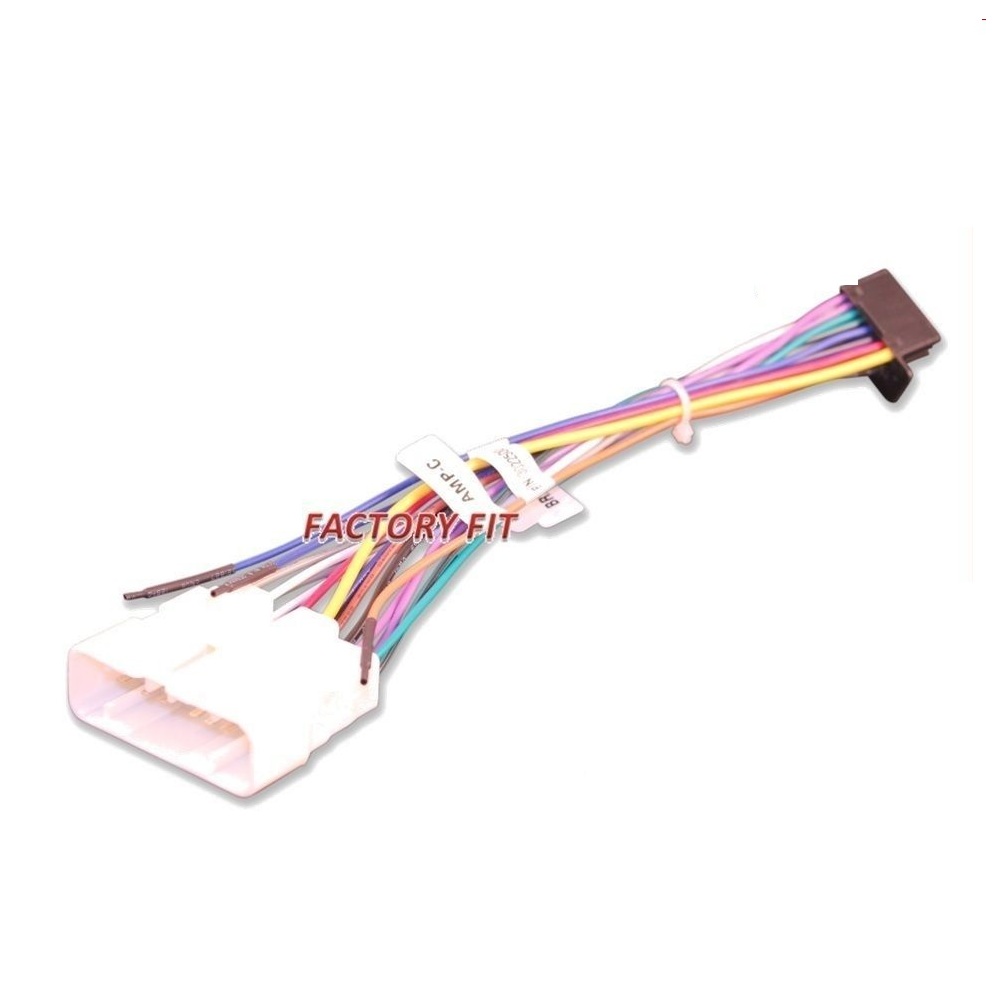 Radio Plug and Play 16-Pin Harness for Isuzu D-Max Holden Rodeo Premium Fitment