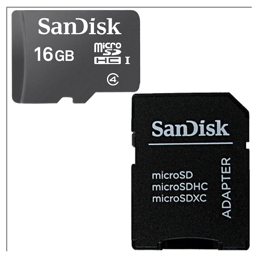 SanDisk Genuine Micro SD Card SCHC 16gb Flash Memory SCHC Adapter Digital Camera HD Flash TF for mobile phone SD-02