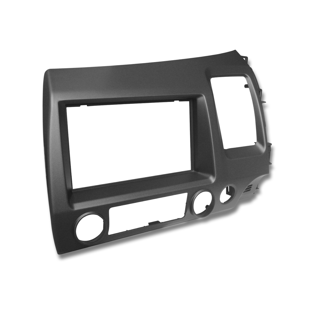 For Honda Civic Double-din Radio Fascia Stereo Surround Adapter Dash Panel Trim SF-H06