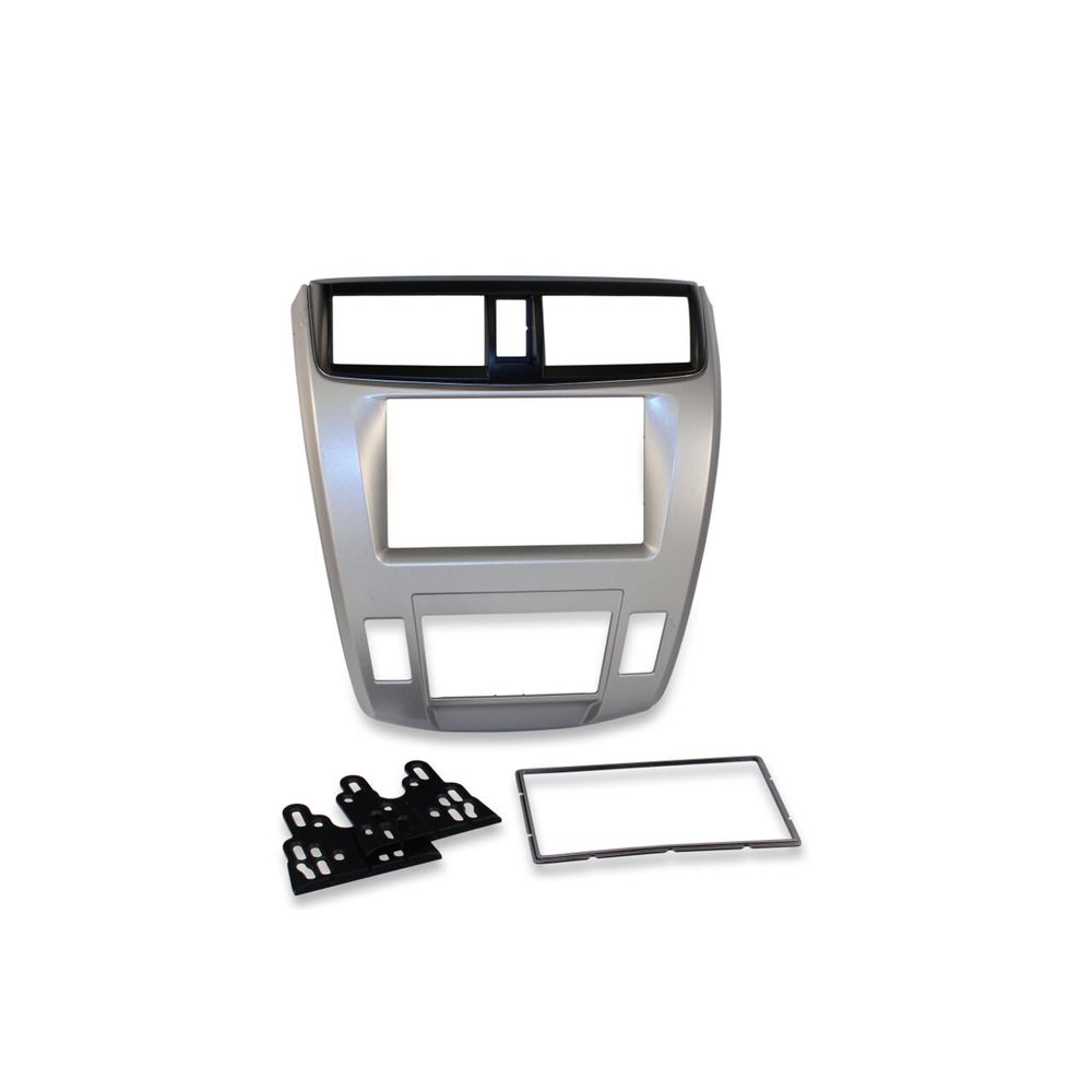For Honda City Double-Din Radio Fascia Stereo Surround Adapter Dash Panel Trim 