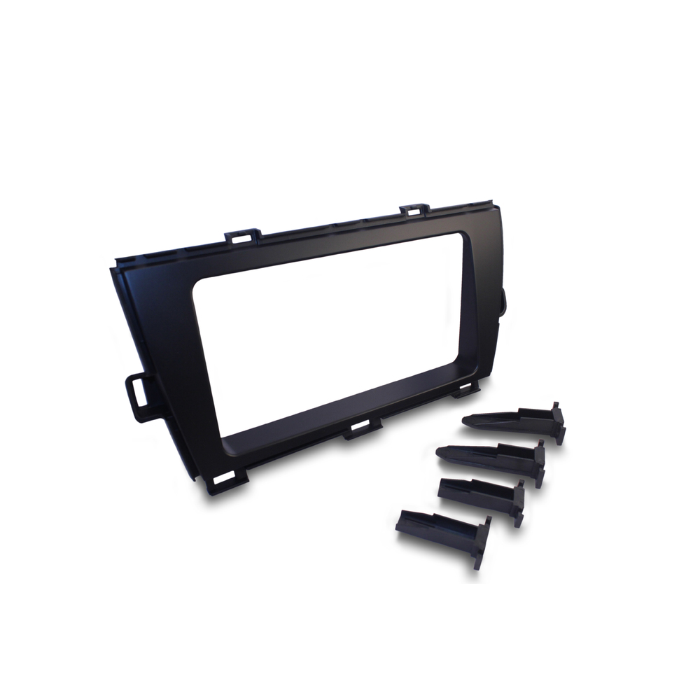 For Toyota Prius Double-Din Radio Fascia 2 Din Stereo Surround Adapter Dash Panel Trim for SF-T03