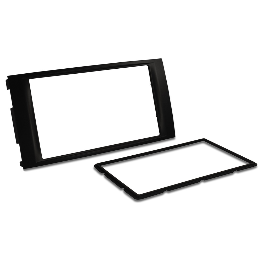 For Volkswagen Touareg 2-Din Radio Fascia Stereo Surround Dash Adapter Trim SF-V02