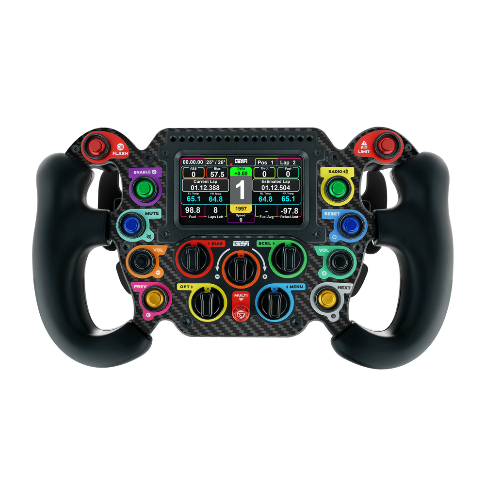 GOMEZ GSI Formual Pro Elite "Prime" DC Sim Racing Steering Wheel (Dual clutch)