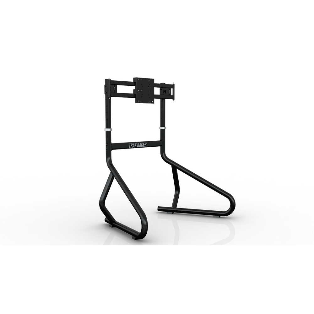 TRAK RACER Single Monitor Floor Mounting Gaming Event Stand-Holds up to 80" LED LCD TV Monitors TM-B5-27