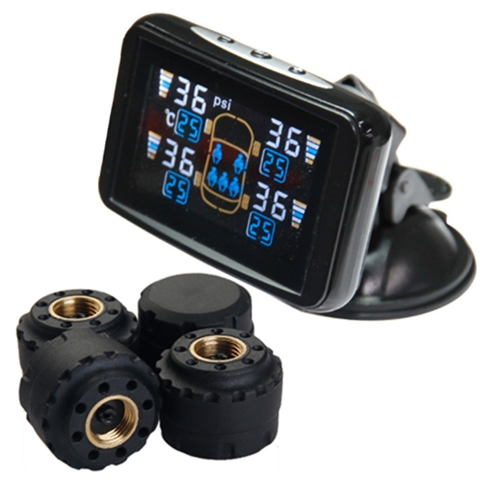 TPMS Tyre Pressure Monitoring System External Sensor LCD Wireless 4WD PSI 4x4 | TP-13