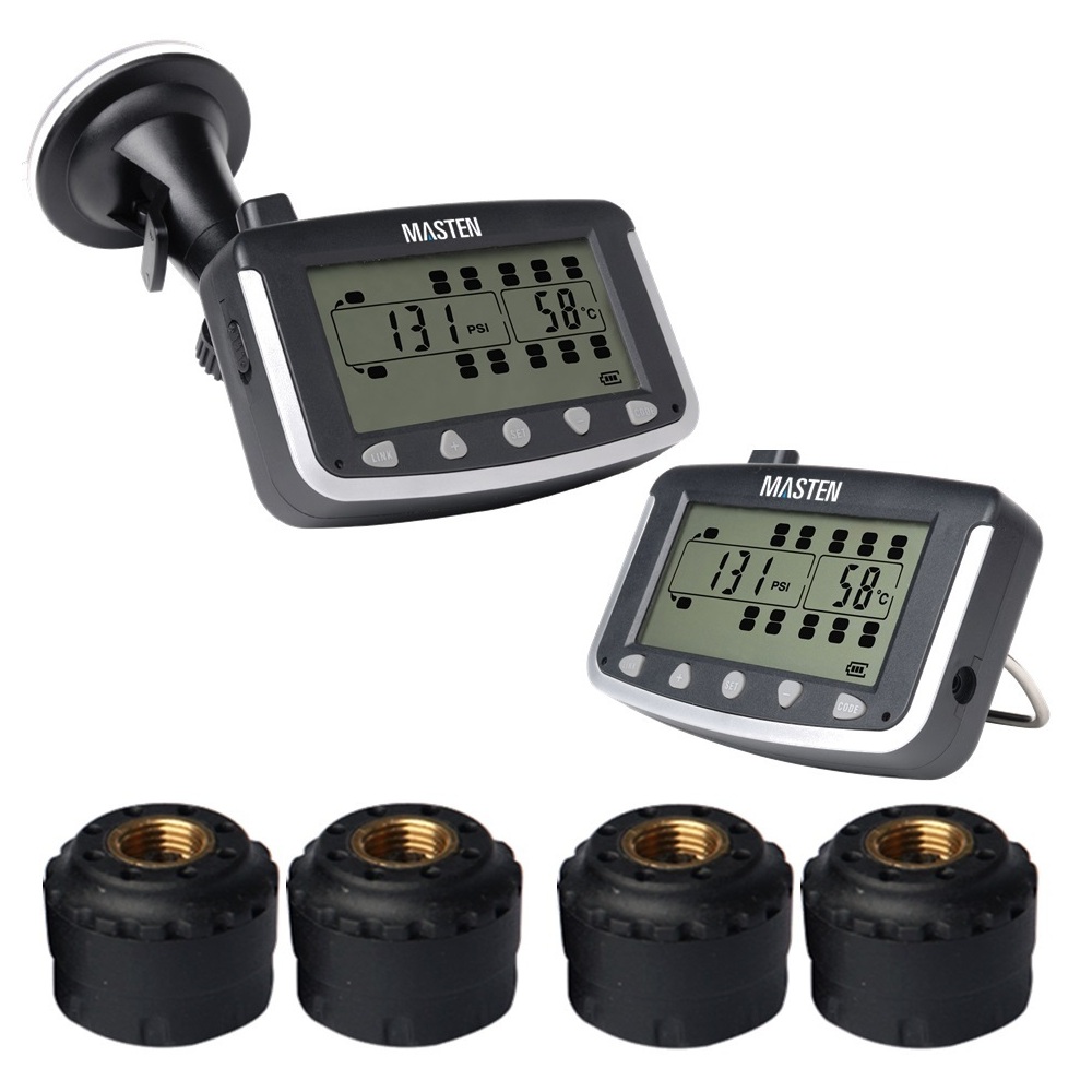 TPMS Tyre Pressure Monitoring System Caravan Truck RV Sensor LCD 4WD Wireless 4x4 TP-19SI