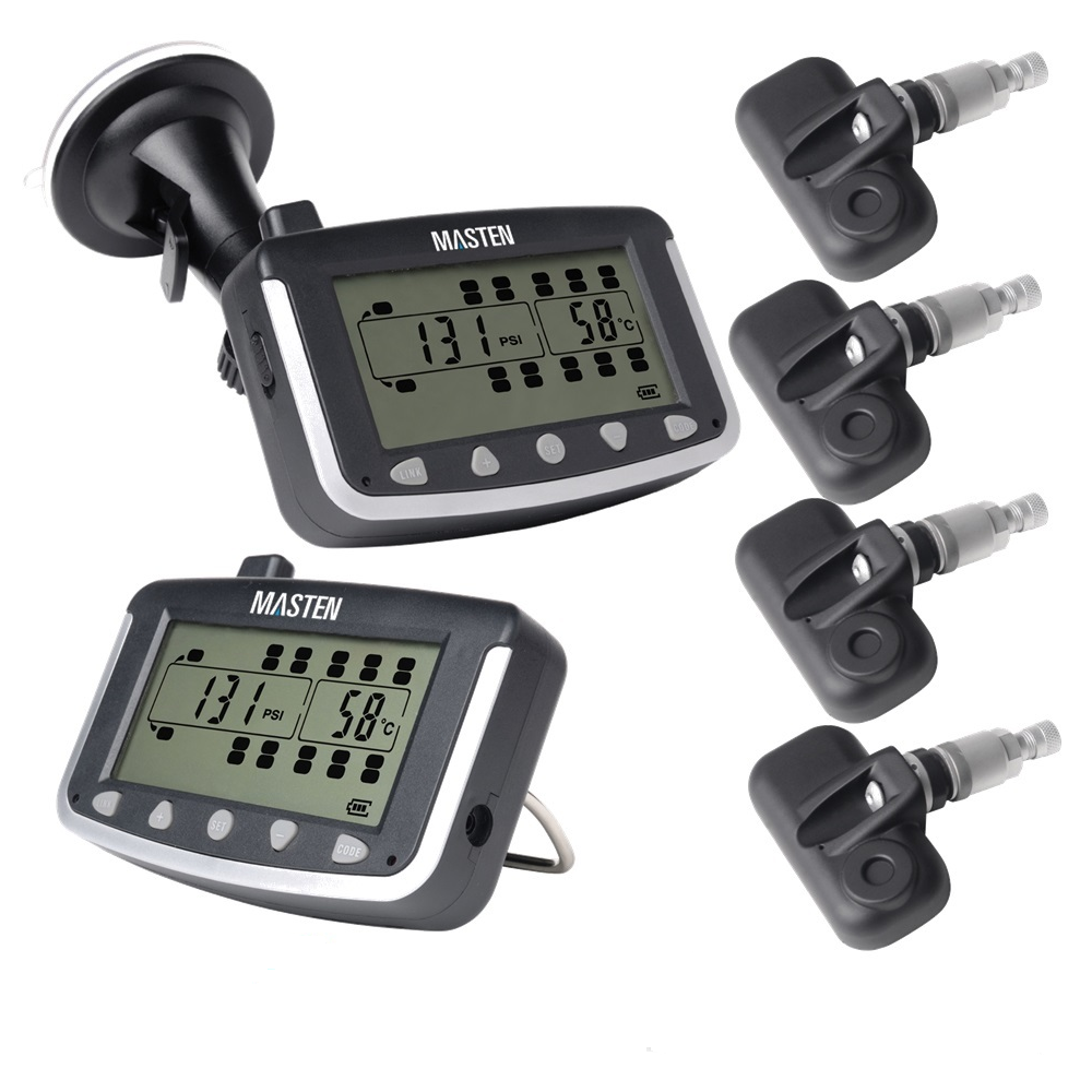TPMS Tyre Pressure Monitoring System Caravan Truck RV Sensor LCD 4WD Wireless 4x4 TP-21SI