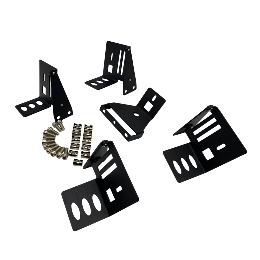 TRAK RACER 5 Speaker Mount Kit for Extruded Aluminium Sim Rigs TR-SPMT-TR8020