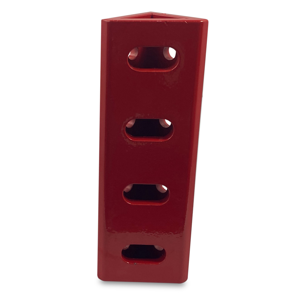 TRAK RACER TR8020 Spare Corner Bracket - 160 x 40mm - Red TR80-160B-RED