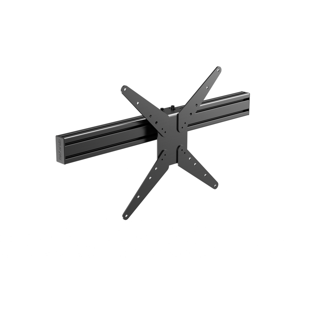 Trak Racer 800mm Long Anodized Black 80mm x 40mm Extruded Aluminium with VESA Mount